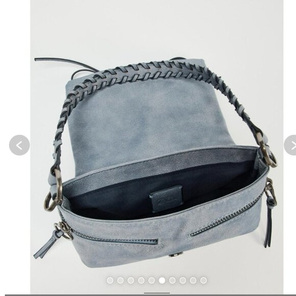 ZARA MINI BOW BAG BLUE NEW WITH TAG! - Picture 6 of 7